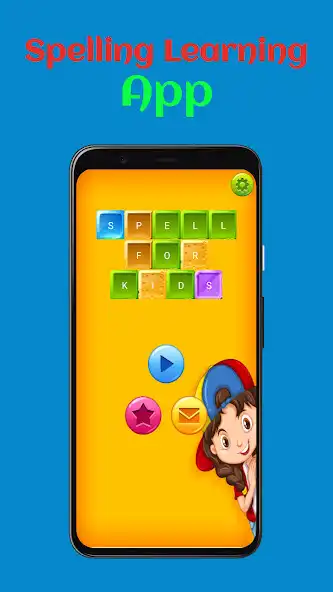 Play Spelling Game For Kids Offline as an online game Spelling Game For Kids Offline with UptoPlay