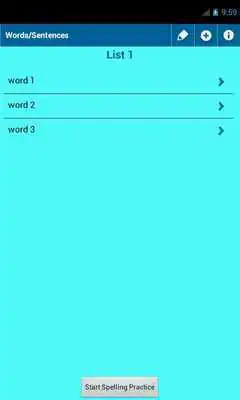Play Spelling Practice (US English)