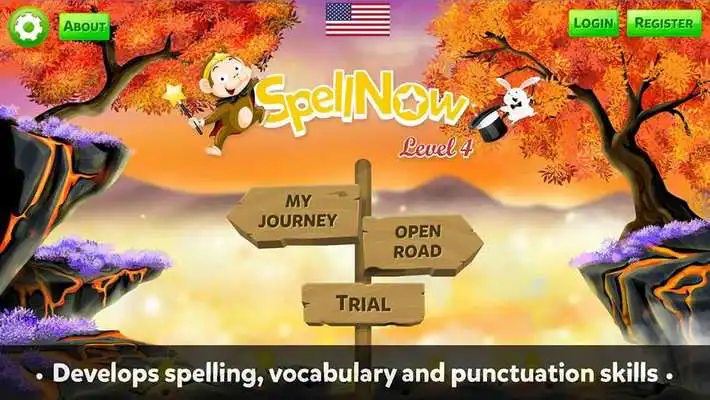 Play SpellNow Level 4 US