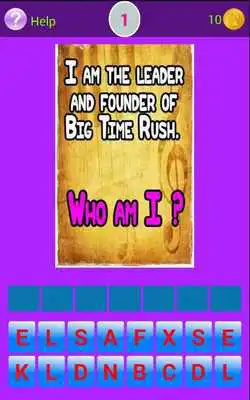 Play Spell Quiz for Big Time Fans