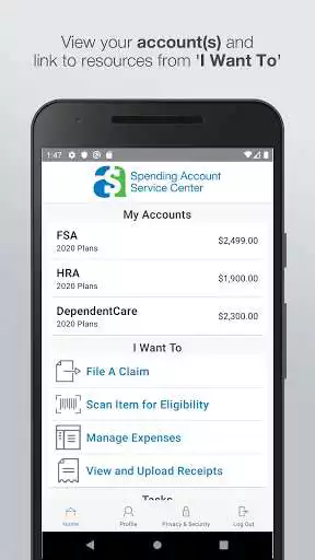 Play Spending Account Mobile Center  and enjoy Spending Account Mobile Center with UptoPlay