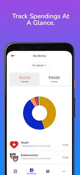 Play SpendSense - Expense Tracker as an online game SpendSense - Expense Tracker with UptoPlay