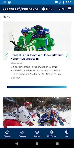 Play Spengler Cup Davos as an online game Spengler Cup Davos with UptoPlay