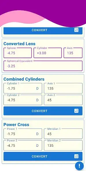 Play SpheroCylinder Lens Converter as an online game SpheroCylinder Lens Converter with UptoPlay