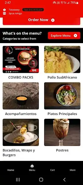 Play Spice Spain as an online game Spice Spain with UptoPlay