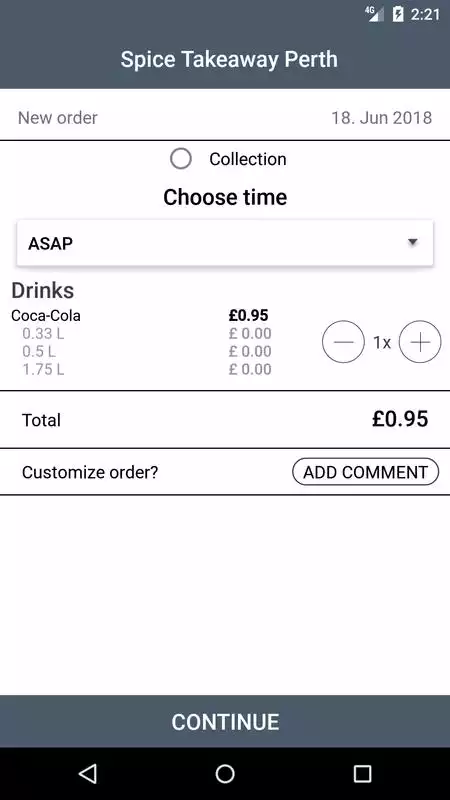 Play Spice Takeaway Perth