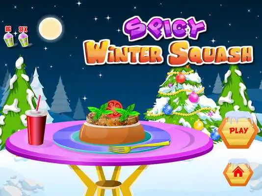 Play Spicy squash cooking games