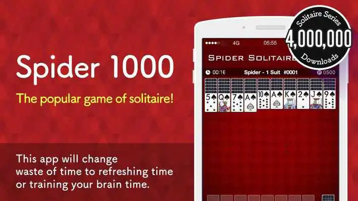 Play Spider 1000 - Solitaire Game
