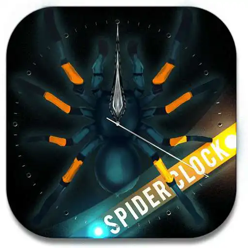 Free play online Spider Analog Clock APK