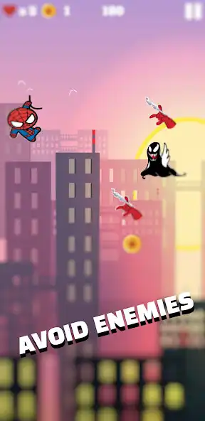 Play Spider-Boy: Endless Running! as an online game Spider-Boy: Endless Running! with UptoPlay