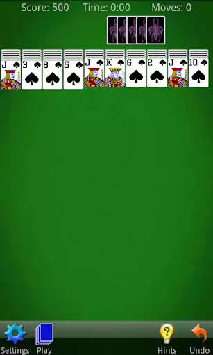 Play SpiderCard as an online game SpiderCard with UptoPlay