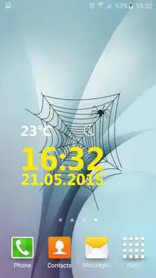 Play Spider Clock And Weather