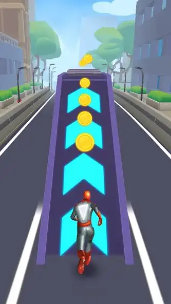 Play Spider Endless Hero Run as an online game Spider Endless Hero Run with UptoPlay