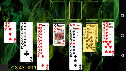 Play Spiderette Solitaire  and enjoy Spiderette Solitaire with UptoPlay