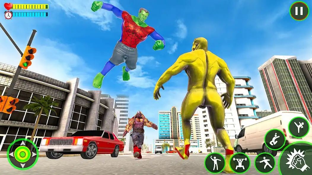 Play Spider Fighter Game as an online game Spider Fighter Game with UptoPlay