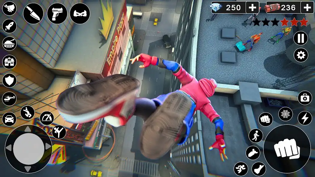 Play Spider Fighter Man Hero as an online game Spider Fighter Man Hero with UptoPlay