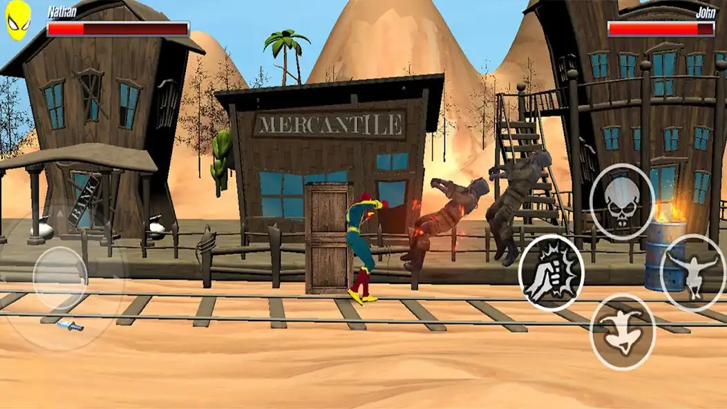 Play Spider Fighter Rope Hero  and enjoy Spider Fighter Rope Hero with UptoPlay