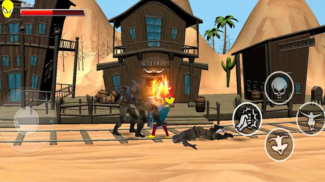 Play Spider Fighter Rope Hero as an online game Spider Fighter Rope Hero with UptoPlay