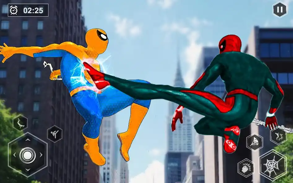 Play Spider fighter : Spider games as an online game Spider fighter : Spider games with UptoPlay