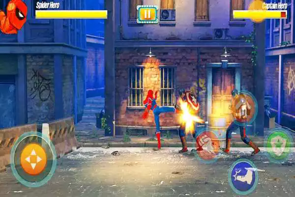 Play Spider fighting man