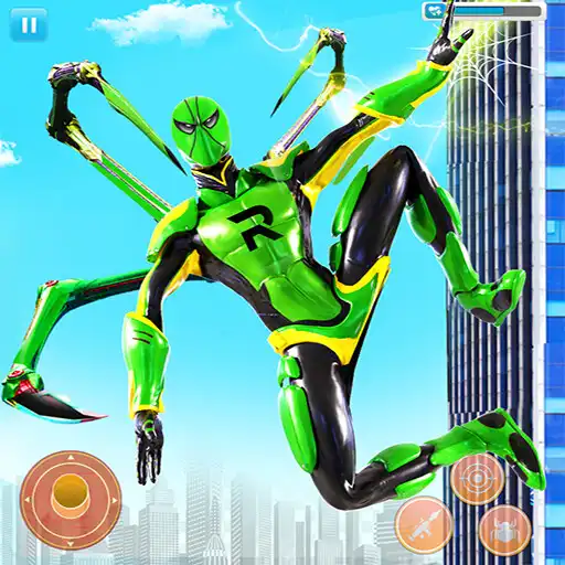Play Spider Flying Hero : Rope Game APK Play Spider Flying Hero : Rope Game APK