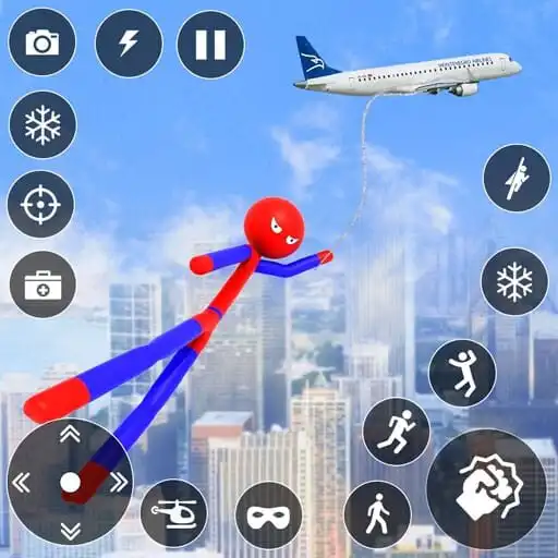 Play Spider Game Stickman Rope Hero APK Play Spider Game Stickman Rope Hero APK