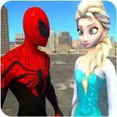 Free play online SpiderHero and Princess Kids Elsa APK