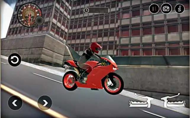 Play Spider Hero Bike Race
