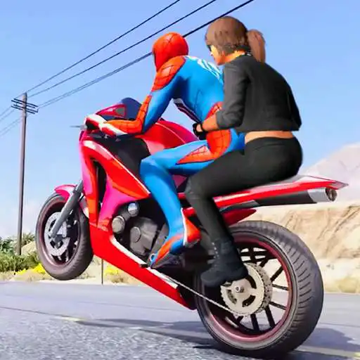 Play Spider hero Bike Taxi Games 3D APK Play Spider hero Bike Taxi Games 3D APK