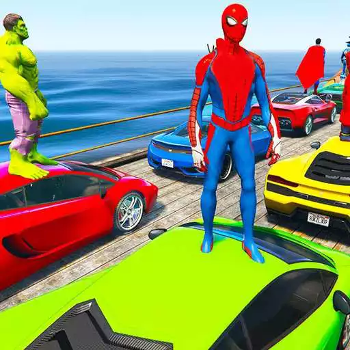 Play Spider hero Cars Stunt Games APK Play Spider hero Cars Stunt Games APK