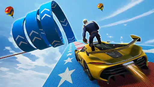 Play Spider hero Cars Stunt Games as an online game Spider hero Cars Stunt Games with UptoPlay
