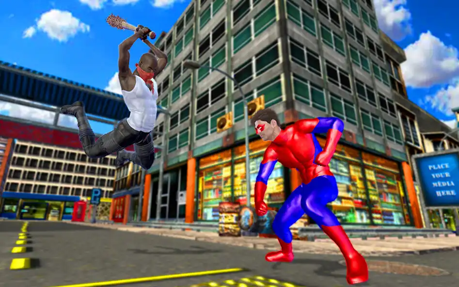 Play Spider Hero Fighter Rope Crime  and enjoy Spider Hero Fighter Rope Crime with UptoPlay
