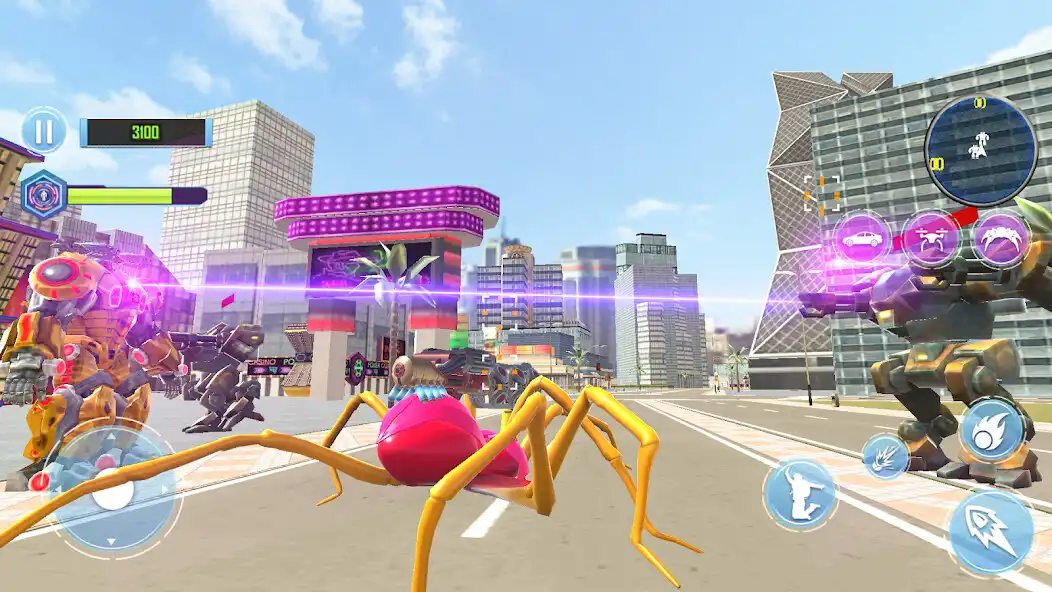 Play Spider Hero Flying Robot Game  and enjoy Spider Hero Flying Robot Game with UptoPlay