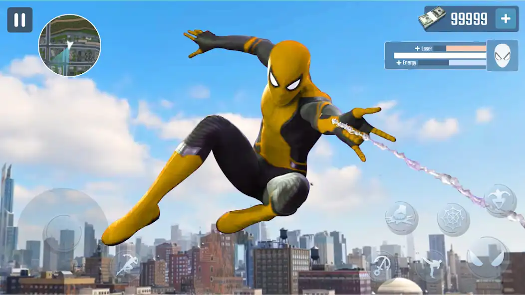 Play Spider  Hero Games:GTIRON as an online game Spider  Hero Games:GTIRON with UptoPlay