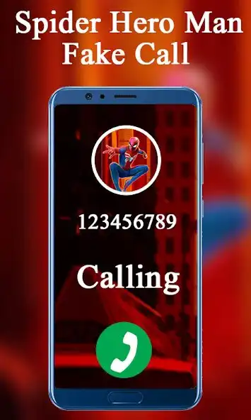 Play Spider hero man Prank Call as an online game Spider hero man Prank Call with UptoPlay