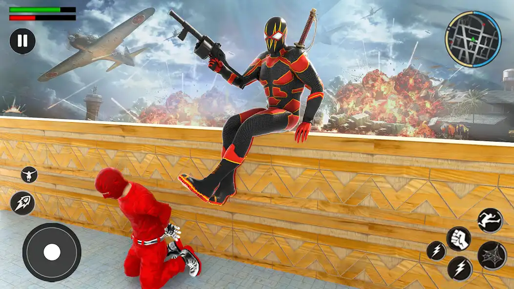 Play Spider Hero Man-Spider Game as an online game Spider Hero Man-Spider Game with UptoPlay