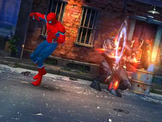 Play Spider Hero Street Crime Fighter