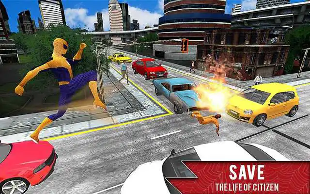Play Spider Hero Super City Rescue Play Spider Hero Super City Rescue
