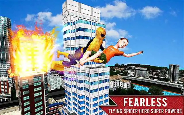 Play Spider Hero Super City Rescue Play Spider Hero Super City Rescue