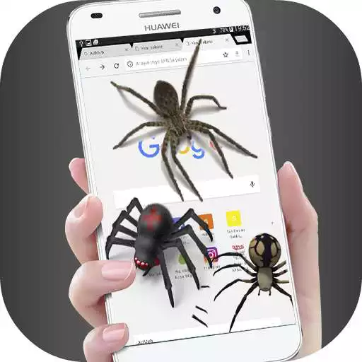 Free play online Spider in phone funny joke APK