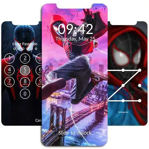 Play Spider Lock Screen & Wallpapers APK Play Spider Lock Screen & Wallpapers APK