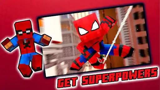 Play SpiderMan Mod Minecraft PE  and enjoy SpiderMan Mod Minecraft PE with UptoPlay