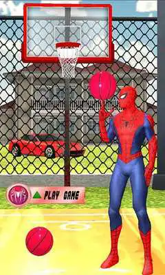 Play Spiderman Real basketball Stars
