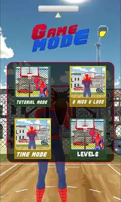 Play Spiderman Real basketball Stars