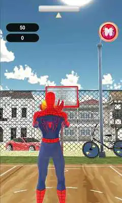 Play Spiderman Real basketball Stars