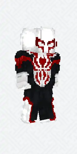 Play SpiderMan Skins PE Minecraft as an online game SpiderMan Skins PE Minecraft with UptoPlay