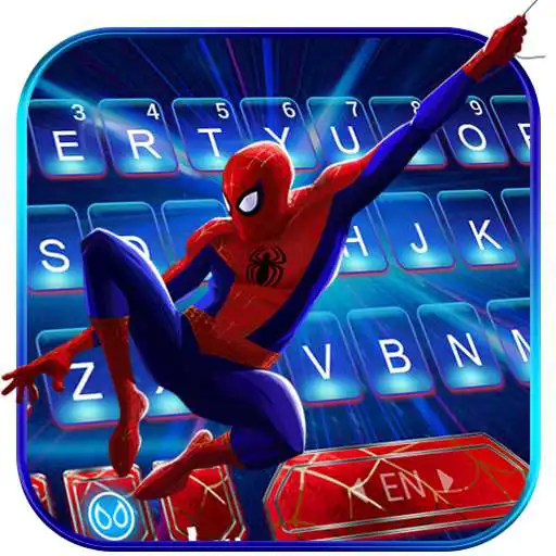 Free play online Spider Man Spiderverse Keyboard Theme  APK