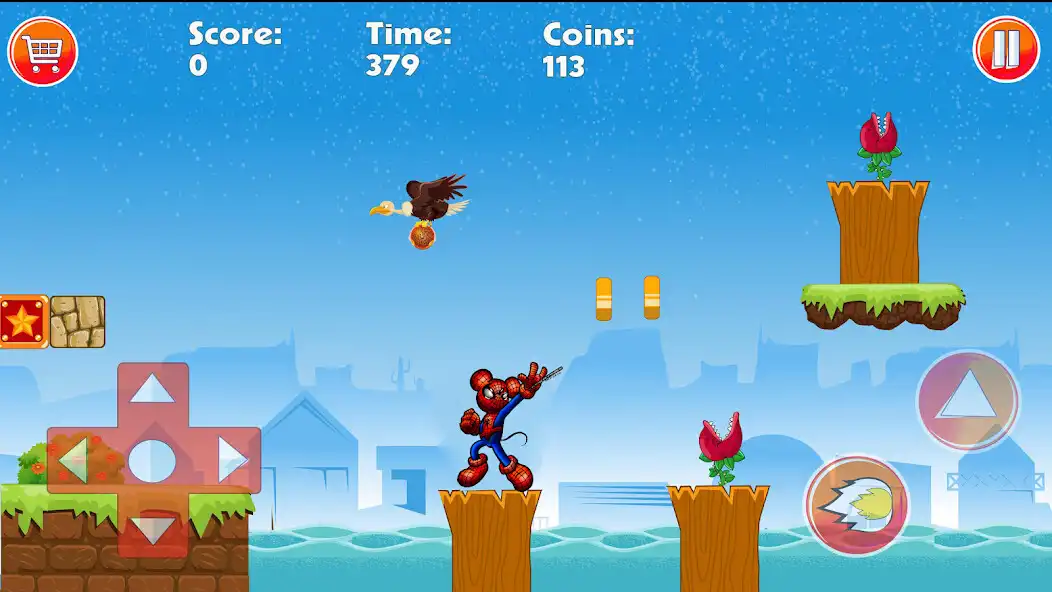 Play Spider Mickey Adventure Game  and enjoy Spider Mickey Adventure Game with UptoPlay