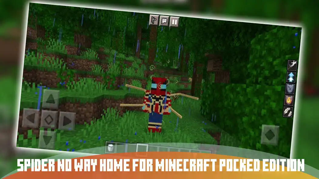 Play Spider No Way Home  Skin MCPE as an online game Spider No Way Home  Skin MCPE with UptoPlay