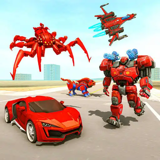 Play Spider Robot Car Transformers APK